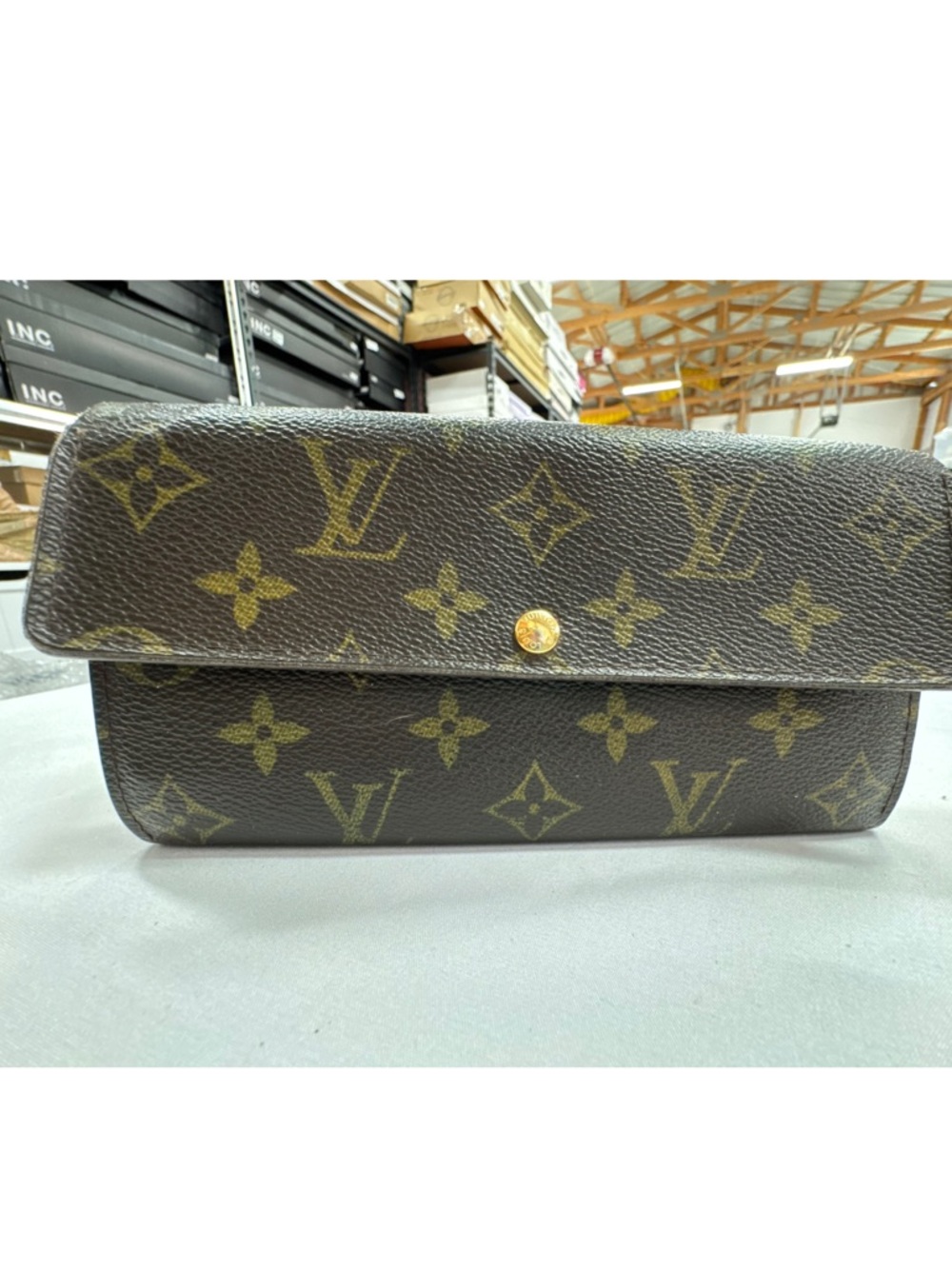 Louis Vuitton Monogram Canvas Emilie Wallet